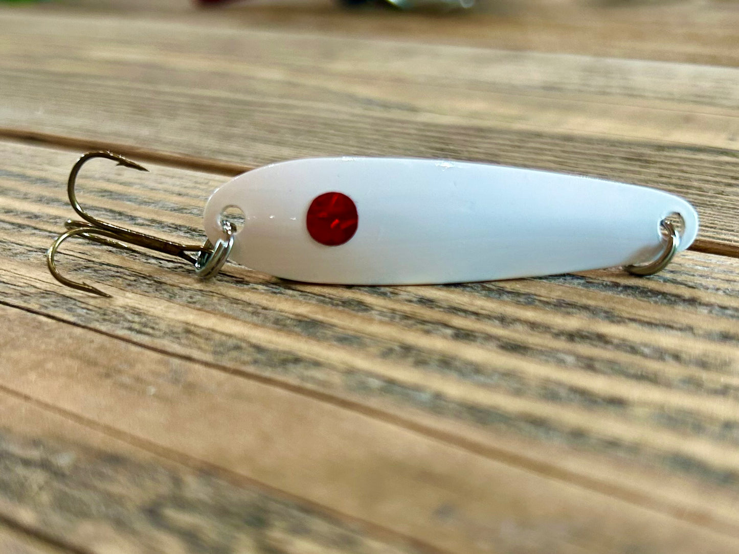White/Copper - Red Dot